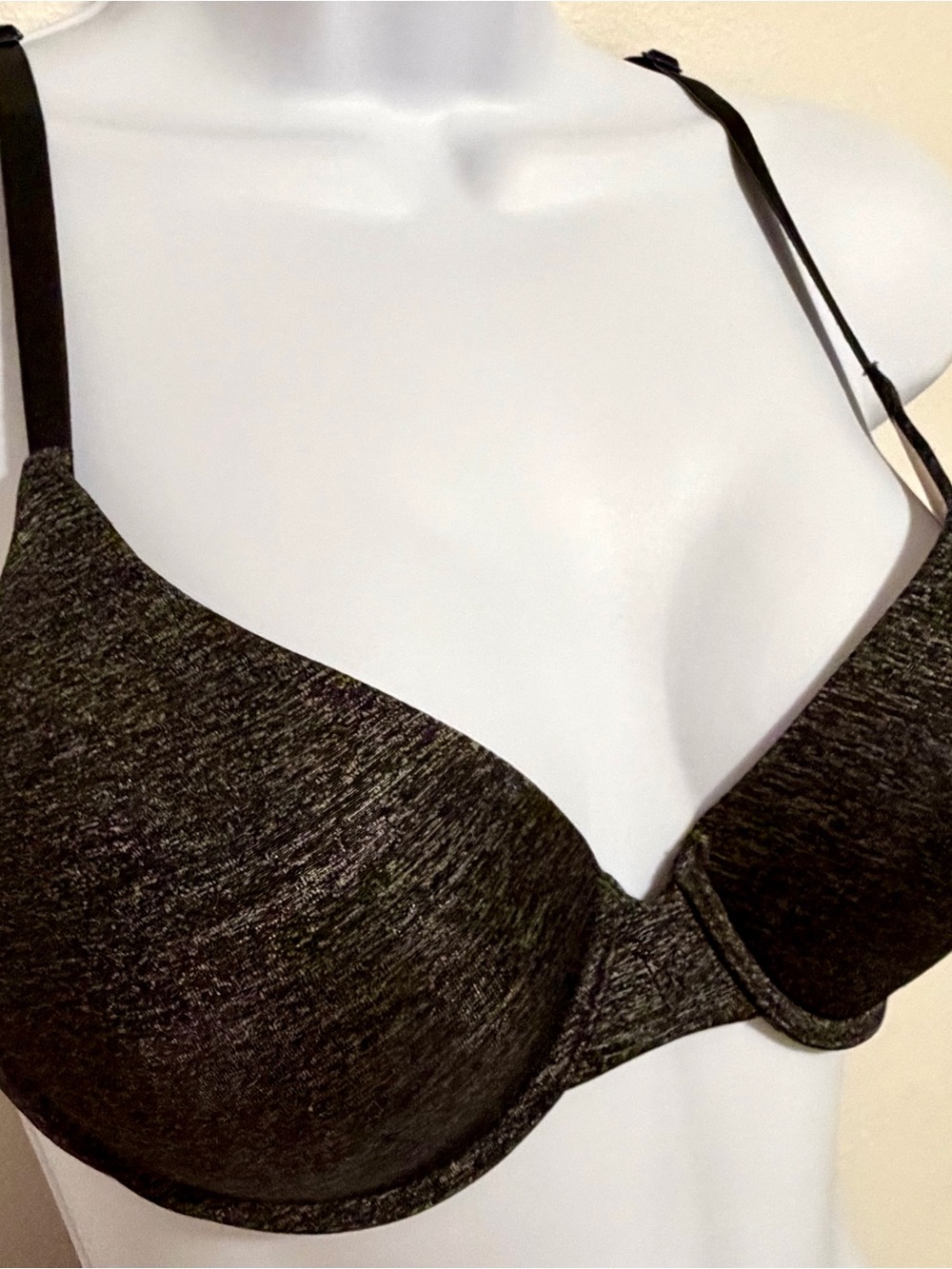 Victoria's Secret Heathered Charcoal Push-Up Bra